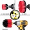 Drill Brush Power Scrubber By Useful Products 5 in W 5 in L Brush, Red R-S-52O-QC-DB - alternate 5